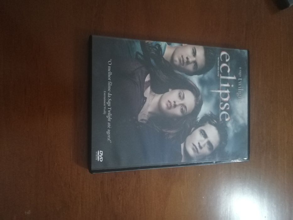 3 primeiros filmes da Saga Twilight/Crepúsculo