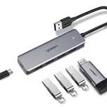 Ugreen rozdzielacz Hub Usb - 4x Usb 3.2 Gen 1 z portem zasilania micro