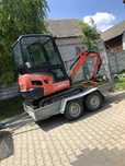 Mini koparka Kubota KX018-4 zestaw z przyczepka