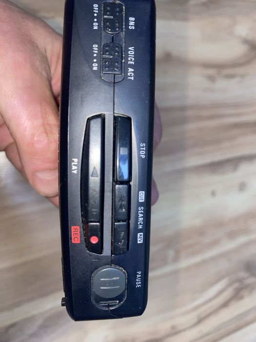 Dyktafon kasetowy Philips AQ6340 Memo Recorder - po serwisie, sprawny.