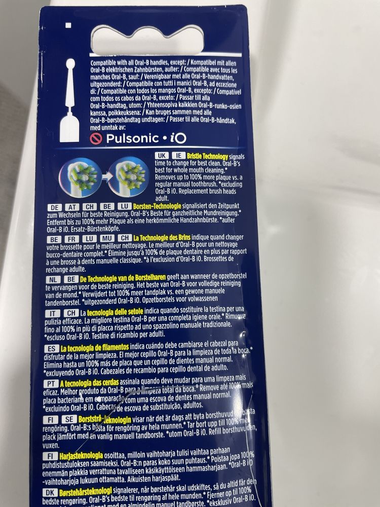 Recargas para escova oral B