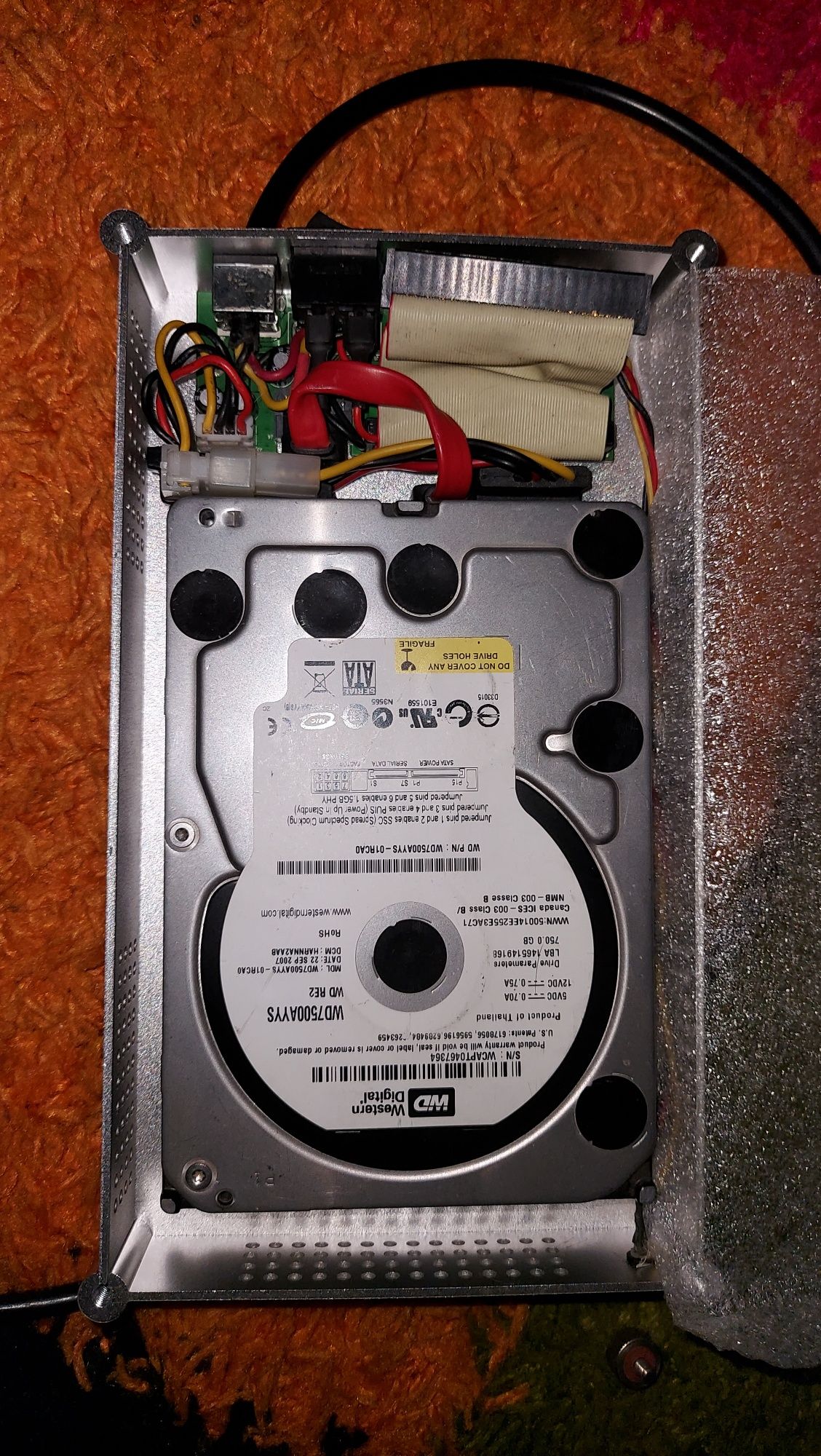 Карман для жорсткого диску HDD 3.5