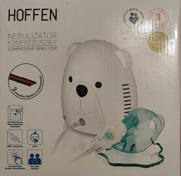 Inhalator Nebulizator Miś HOFFEN