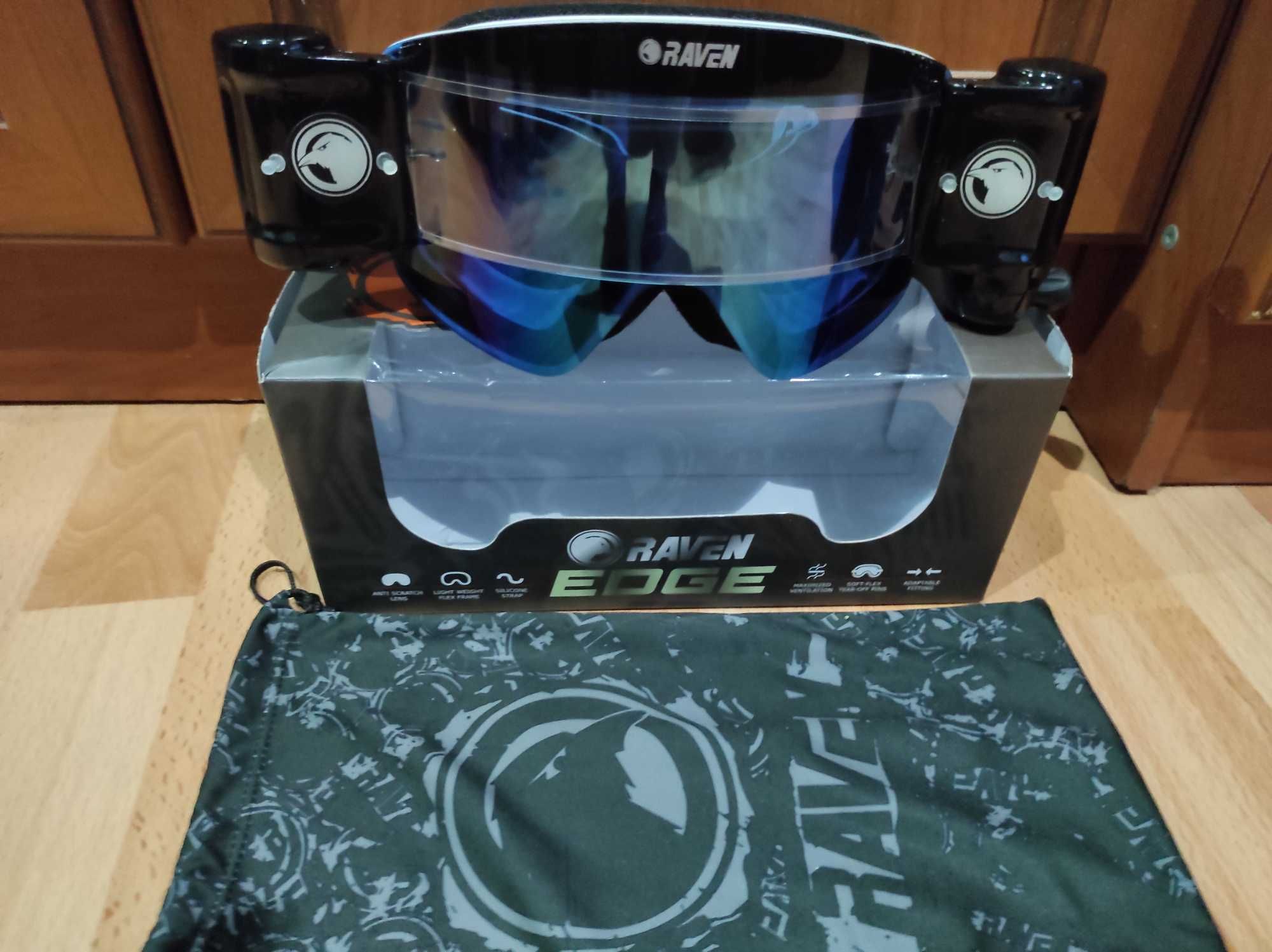 Goggle okulary Raven Type 6.2 nowe