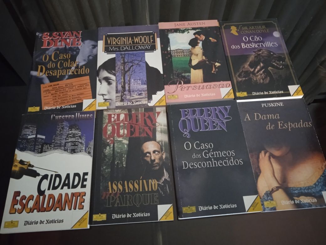 Coleção de 20 livros de bolso da Europa-América