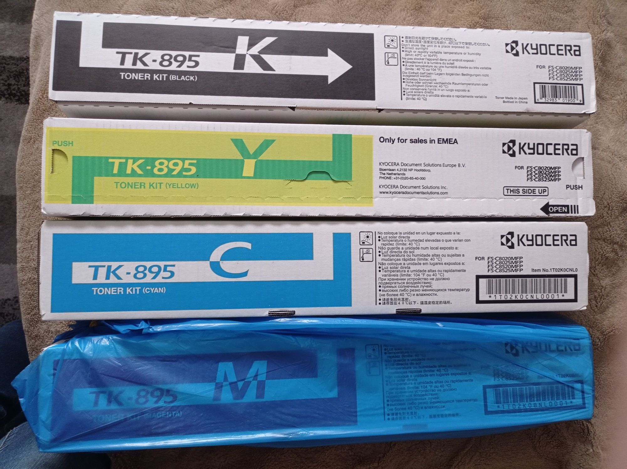 Kyocera Toner TK-895 komplet