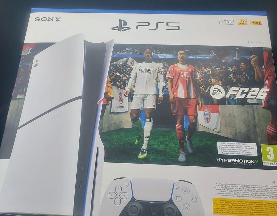 Продам новую playstation 5  slim 1tb
