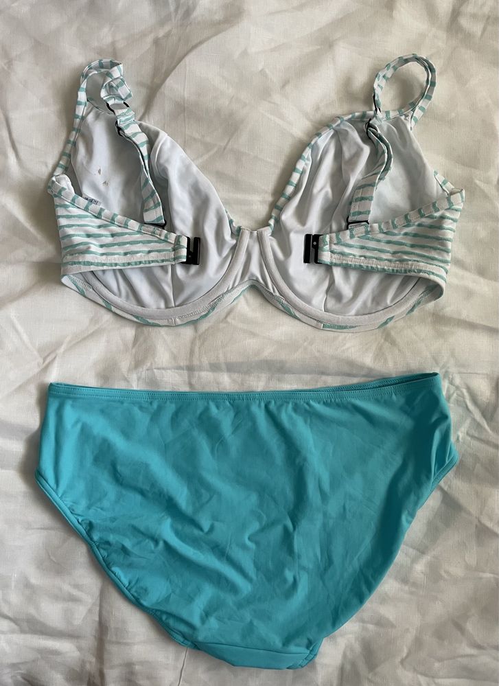 Bravissimo St.Moritz Freya Soda 34HH 75HH 75K XXL bikini turkus Plus