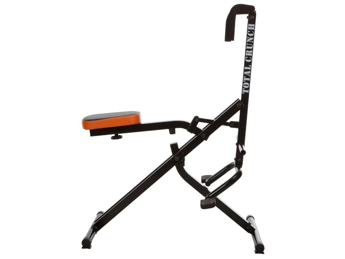 Total Crunch Máquina de cardio metal preto TOC001 - Como Nova