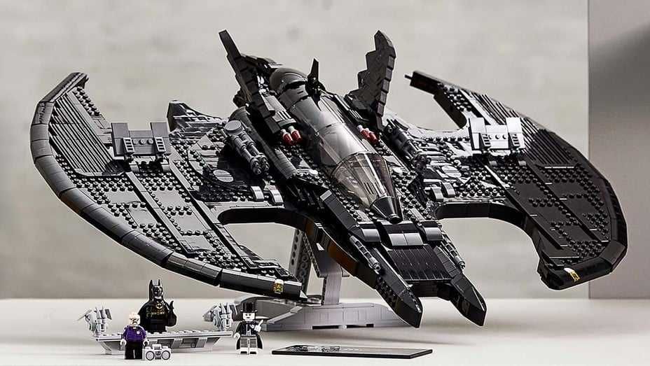 LEGO 76161 Super Heroes Batwing + uchwyt. Nowy, zapakowany.