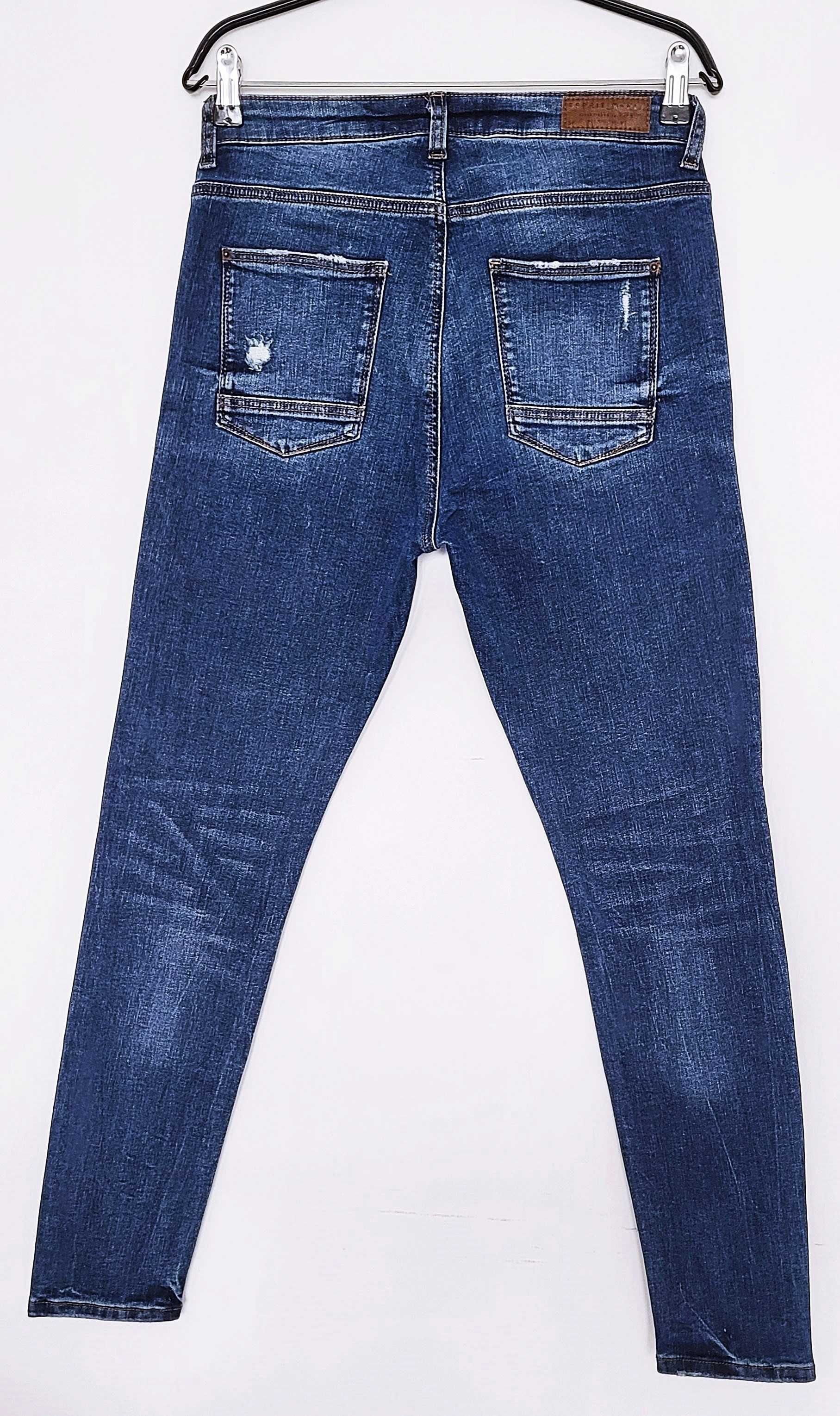 Spodnie jeansowe z przetarciami Esprit 30/30 L 40