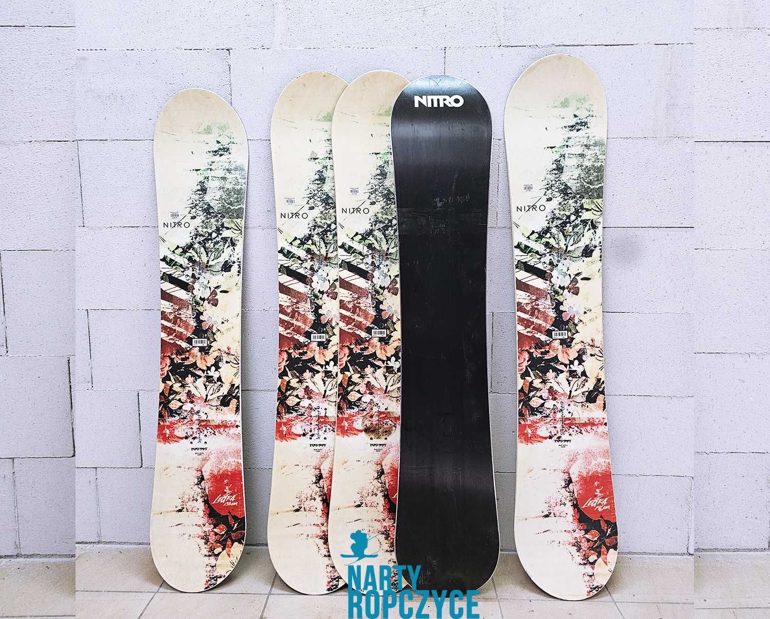 NartyRopczyce PAKIET DESKA 138/142 NITRO LECTRA Snowboardowa