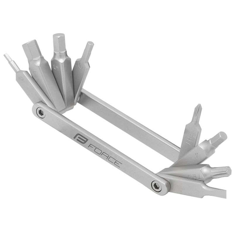 Zestaw Kluczy Rowerowych Multitool Force Mini 8 Funkcji