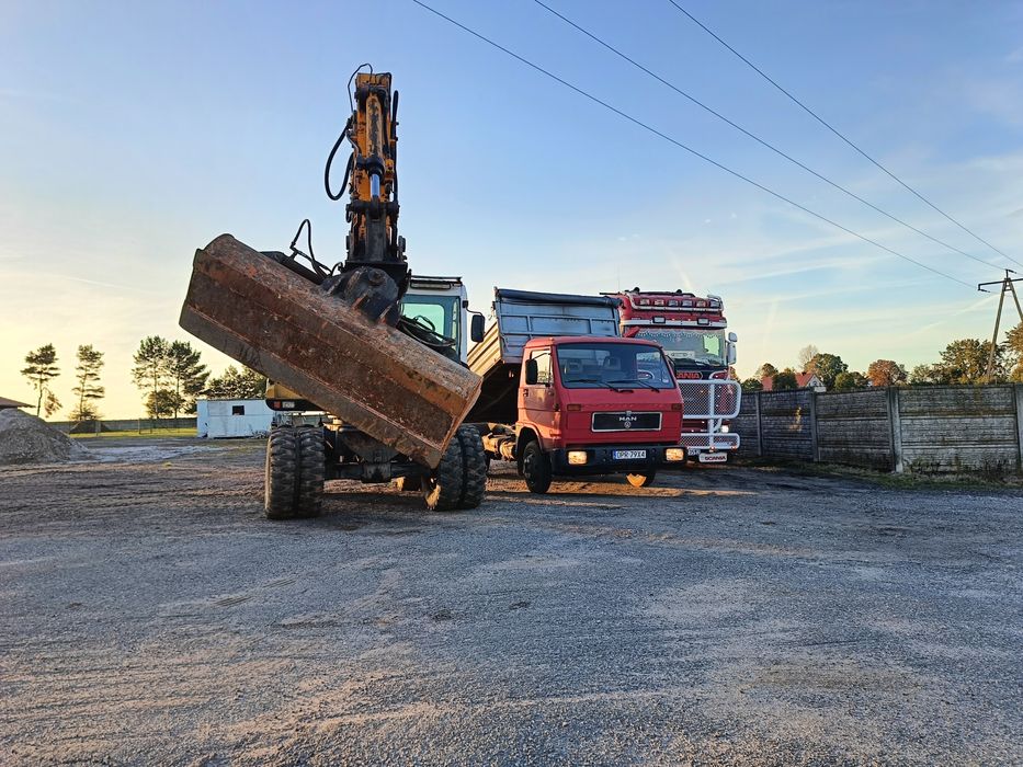 Wyburzenia,korytowanie,transport