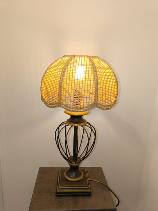 Англійська лампа з баружуром і лампа IKEA