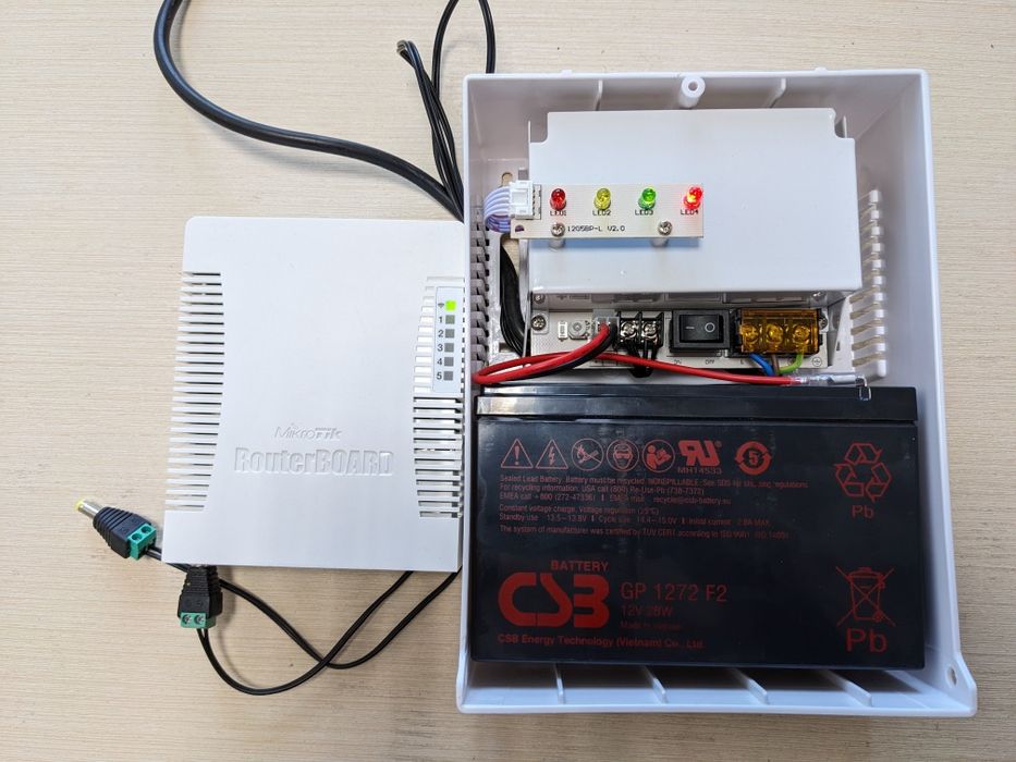 BBGP-123 Безперебійне живлення для роутера та ONU