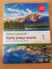 Oblicza geografii 1 - karty pracy zakres podstawowy Katarzyna Maciążek