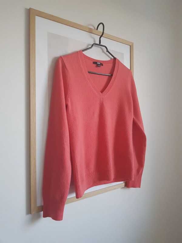 Kaszmirowy sweter Uniqlo 100% kaszmir!