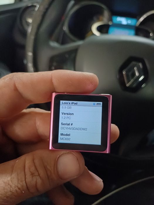 Ipod nano rosa 8gb