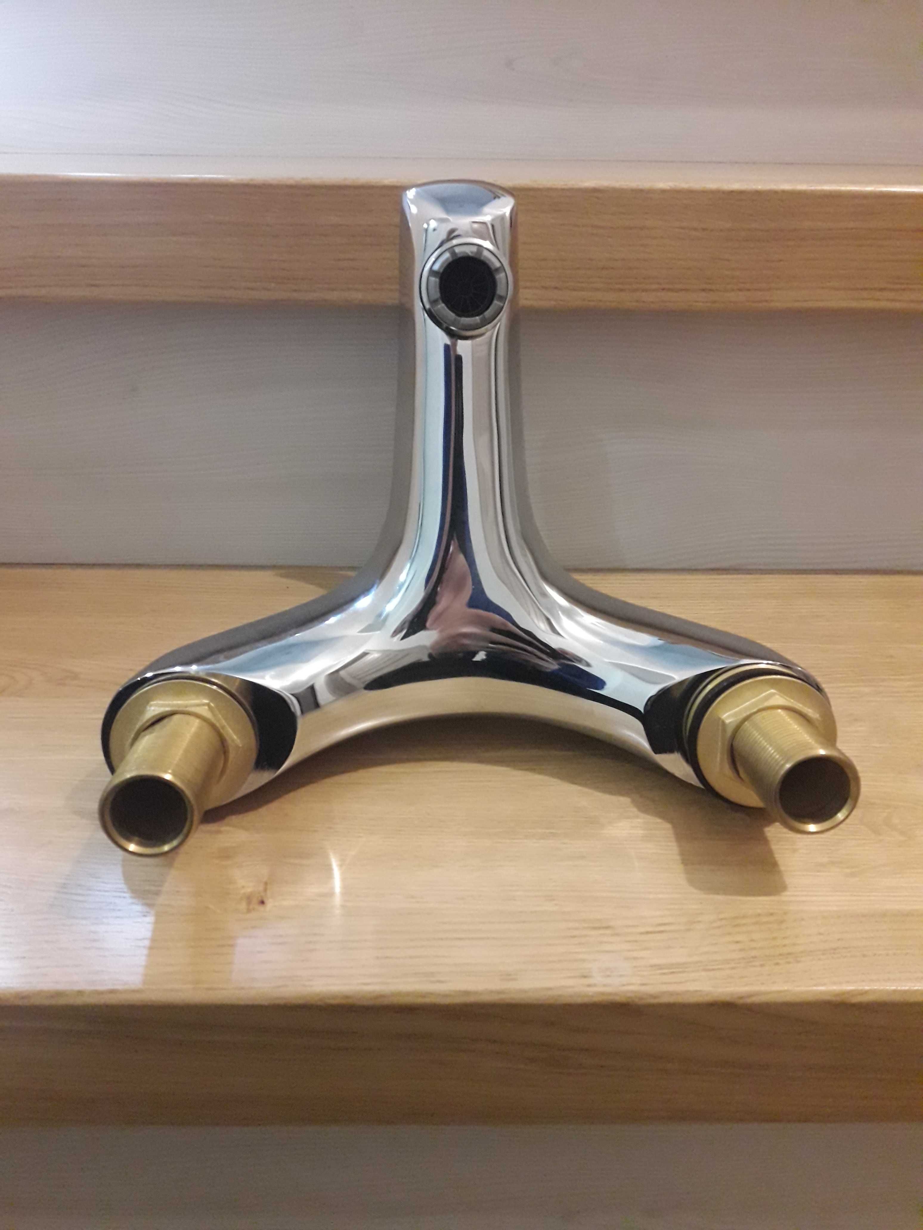 Bateria Wannowa umywalkowa 18cm  Grohe chrom automat na wanne jednouch