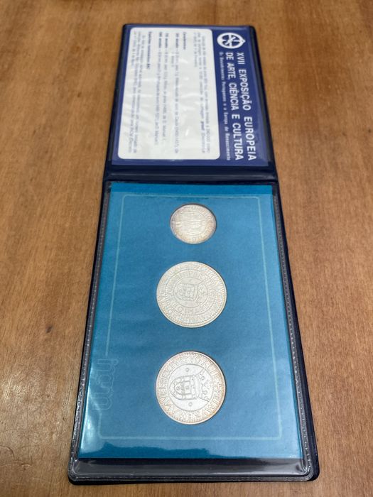 Moedas de Prata da XVII Exposição Europeia de Arte, Ciência e Cultura