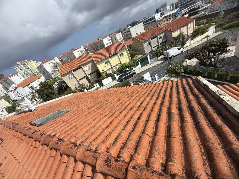 Lavagem e Hidrofugação de Telhados