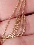 Złoty łańcuszek 14k damski