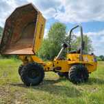 Wozidło 3t TEREX OBRÓT+KIPER z Norwegii Idealny stan KUBOTA 4cyl 2010r