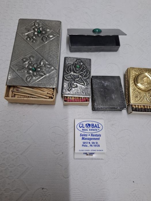 Caixa de fósforos antigas e especiais