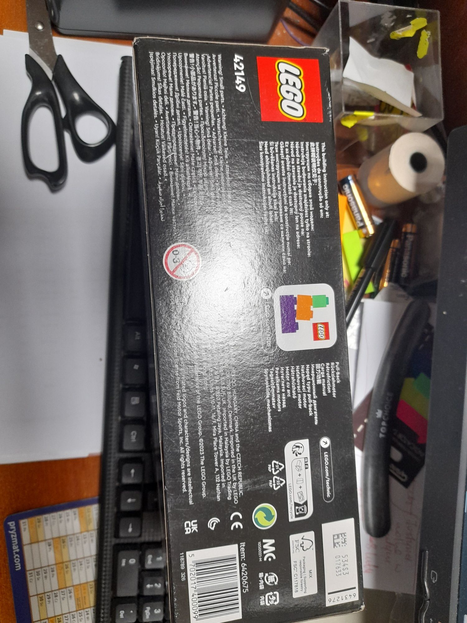 UWAGA OPIS LEGO Technic Monster Jam Dragon 42149