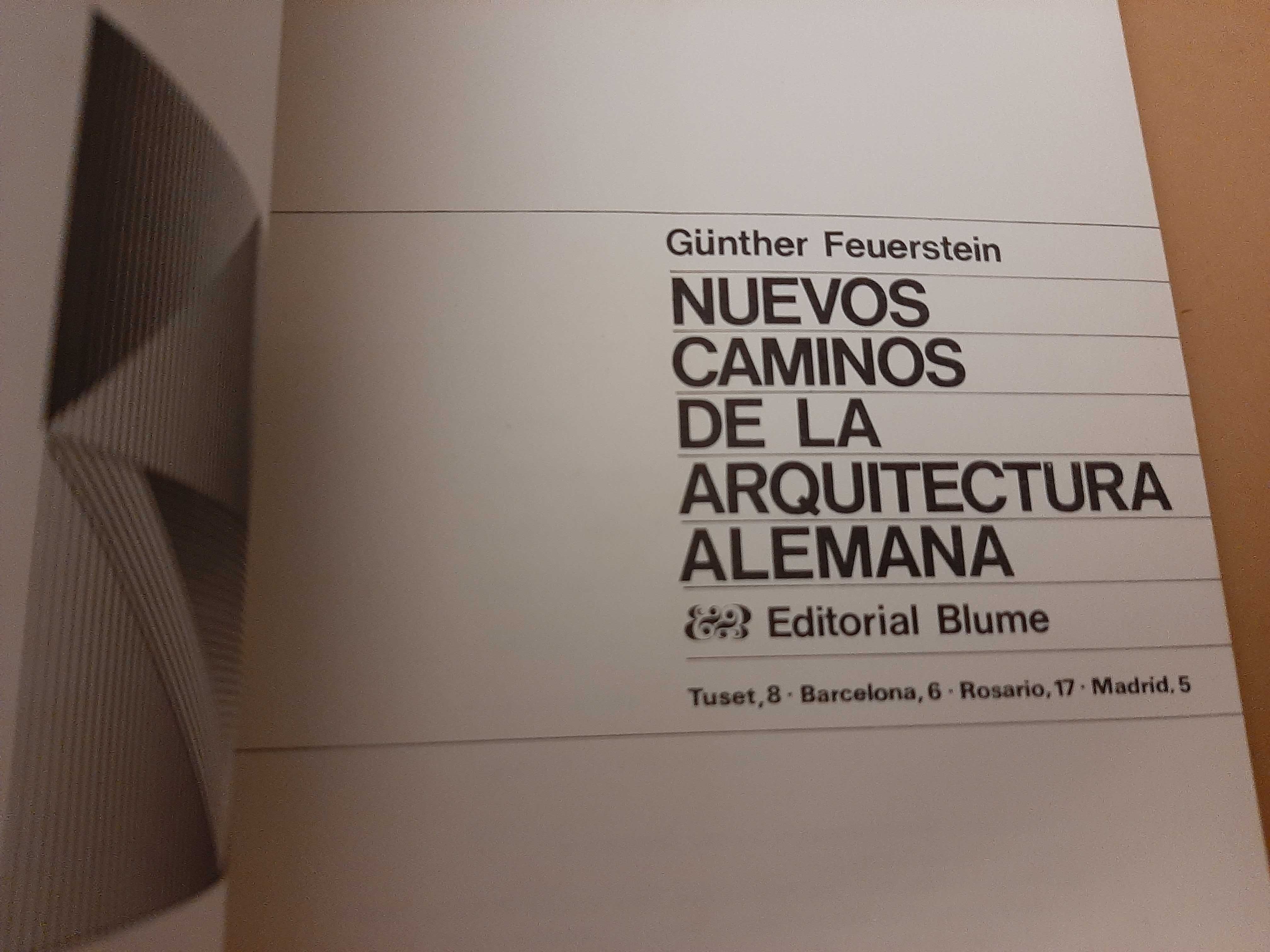 Arquitectura Alemana// Gunther Feuerstein Editorial Blume