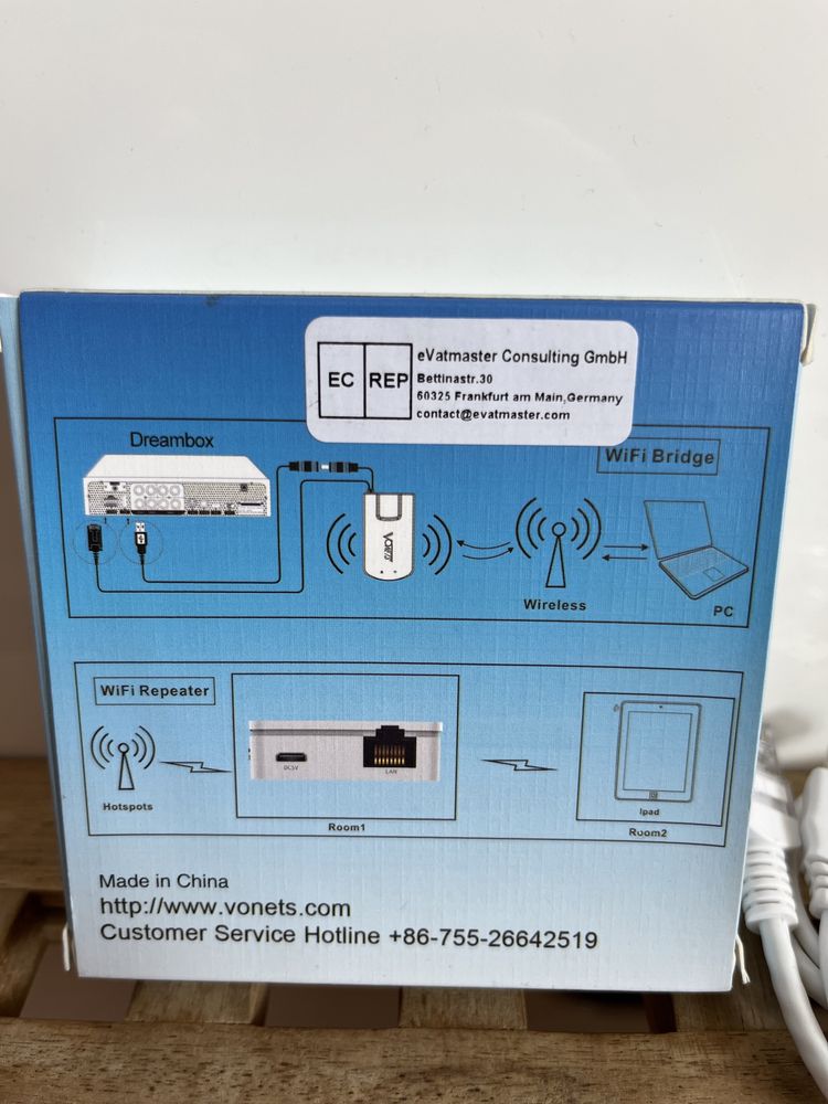Wzmacniacz wifi ethernet adapter
