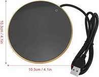 Przenośny podgrzewacz inteligentny podgrzewacz do napojów USB 10,3 cm