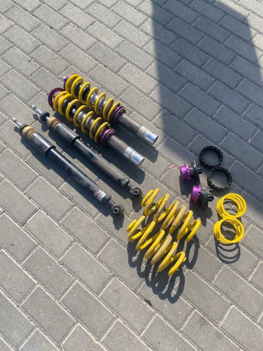 KW Койловери 50mm Coilover Kit V1 Audi A4 B9 Sedan w/o EDC 2WD 2017+