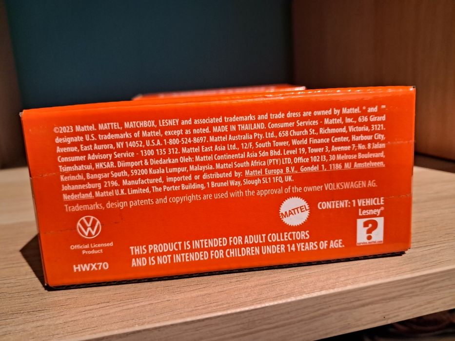 Matchbox Volkswagen Golf mk3 harlequin