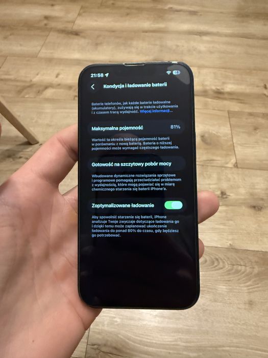 iPhone 13 128GB Niebieski – sprawny, zadbany, szybka sprzedaż