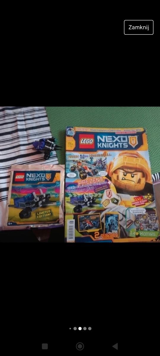 3 zestawy LEGO Nexo Knight i Star Wars