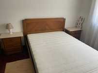Cama de casal + cabeceiras