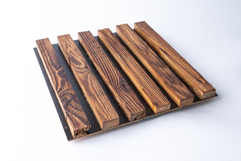 PROMOCJA! Panele ścienne LAMELKA 4 stare drewno 3D 0,9m2
