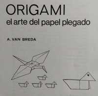 Livro Origami, el arte del papel plegado
