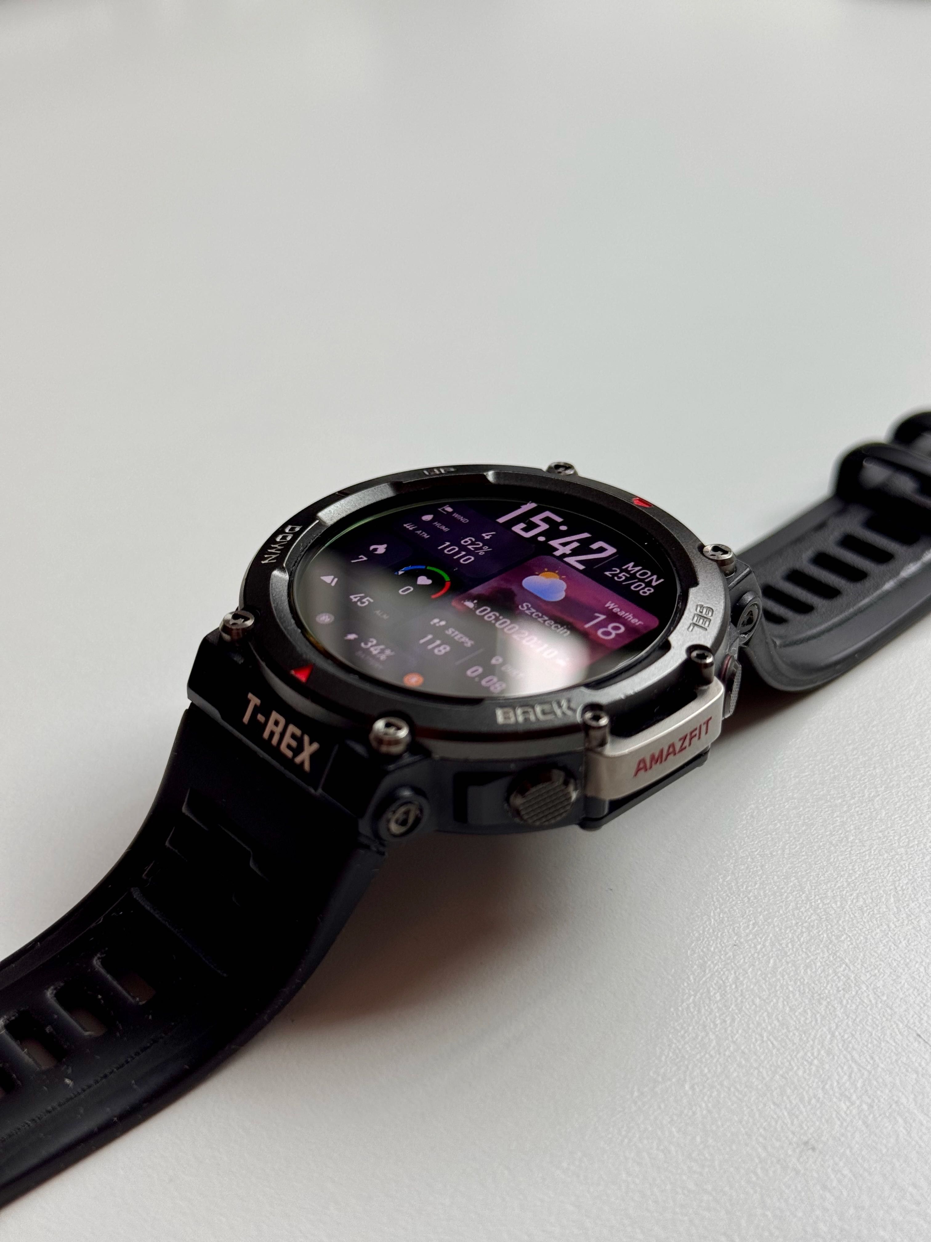 Smartwatch Amazfit T-Rex 2 Ember Black