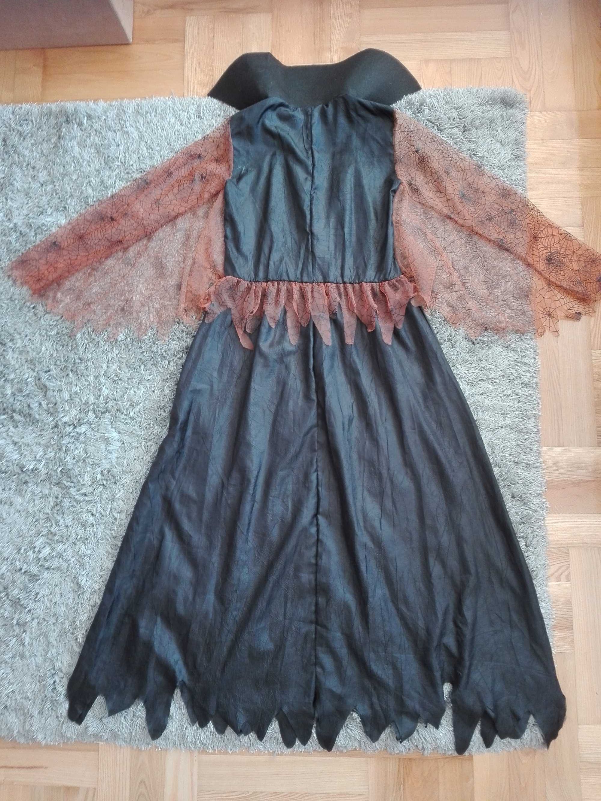 sukienka, kostium wampirzyca, XL, 180, Halloween, karnawał