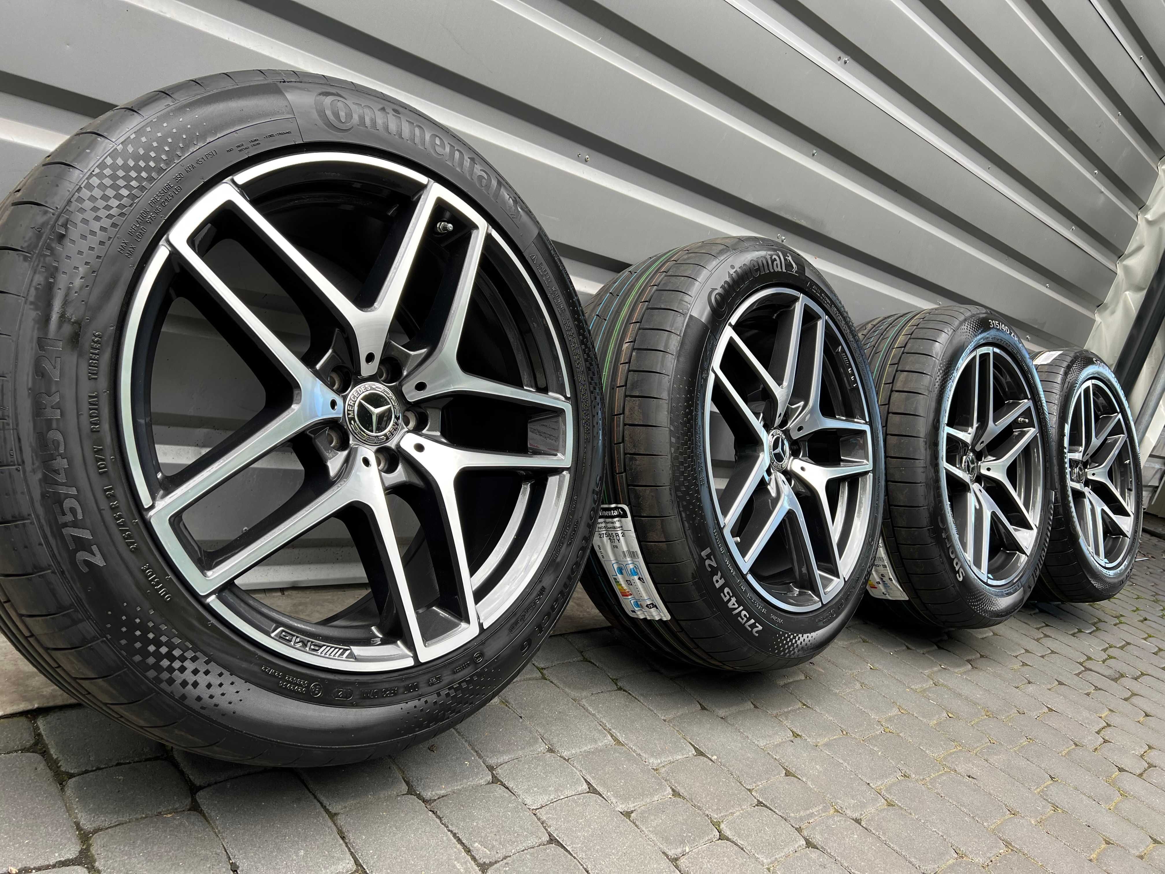 Oryginalne Felgi Mercedes 21" AMG Klasa C E S CLA CLS GLS GLC EQC