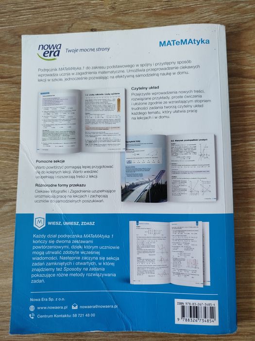 podręcznik Matematyka 1