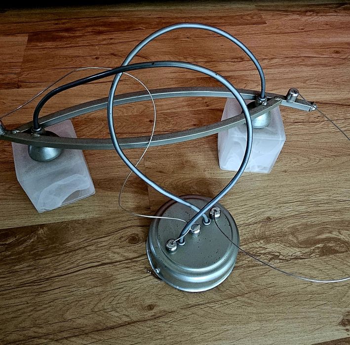 Lampa wisząca satynowa