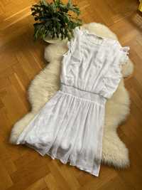 Biała sukienka Cubus rozmiar M ( 38 ) idealna na komunię / chrzest