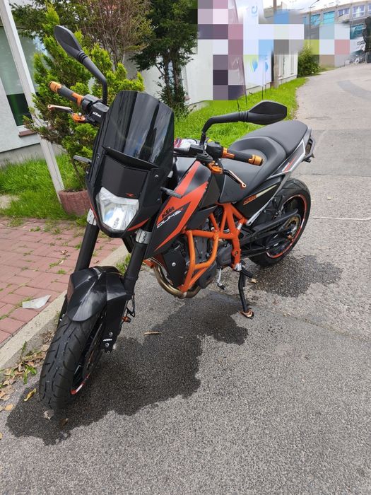 Jak nowy motocykl KTM Duke 690, rocznik 2014 ABS, idealny, sportowy