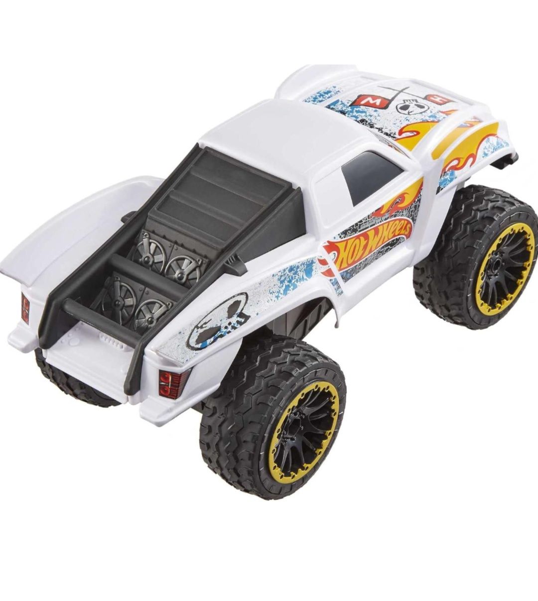 Монстер трак Hot Wheels Truck White Ford RC на радіоуправлінні