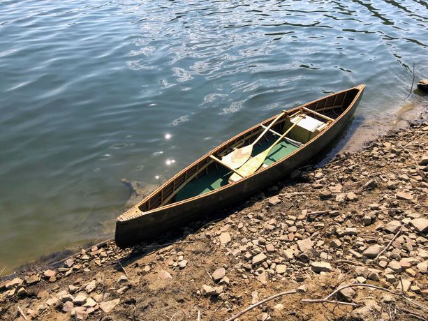 Lekkie drewniane kanu / canoe