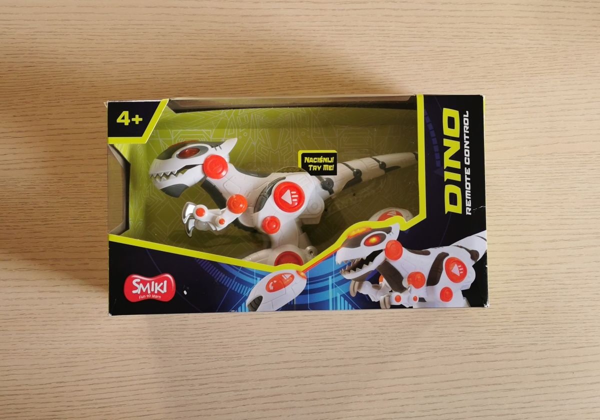 Smiki robot dinozaur na pilot zdalnie sterowany